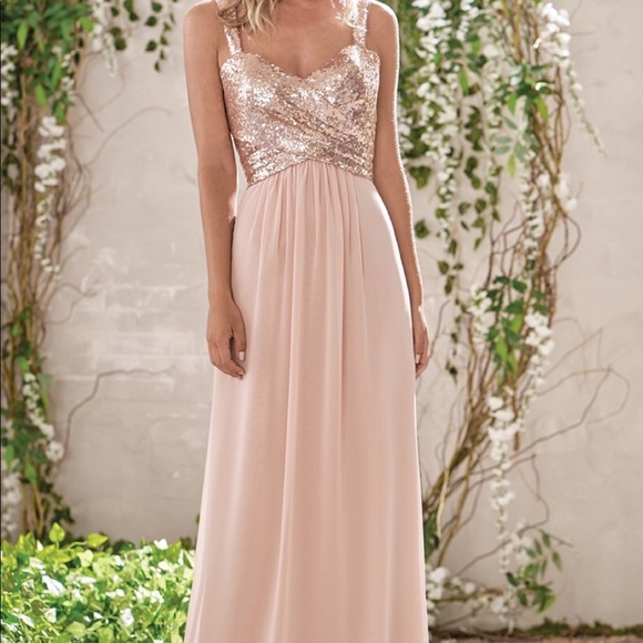 B2 Jasmine Dresses & Skirts - B2 Jasmine rose gold formal dress